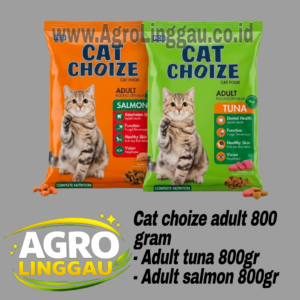 CAT CHOIZE ADULT 800 GRAM | CAT CHOIZE ADULT IKAN TUNA IKAN SALMON
