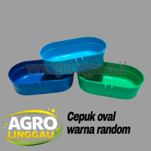 CEPUK WADAH PAKAN AYAM OVAL | CEPUK WADAH PAKAN BURUNG | WADAH MINUM AYAM BURUNG | CEPUK MANDI BURUNG